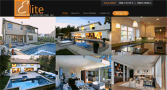 Desktop Screenshot of elite-remodeling.com